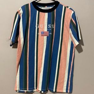 GUESS Originals Striped Mens Shirt